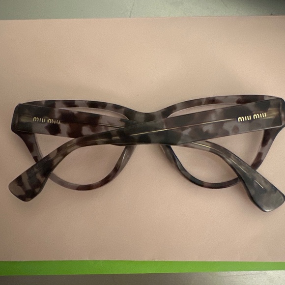 Authentic Miu Miu Tortoise Eyeglass Frames - Picture 1 of 3